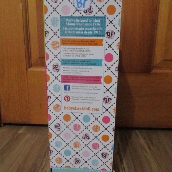 NIB Babys First Green Face Pink Hair GOLDBERGER DOLL Friendship babies singing - Picture 3 of 9